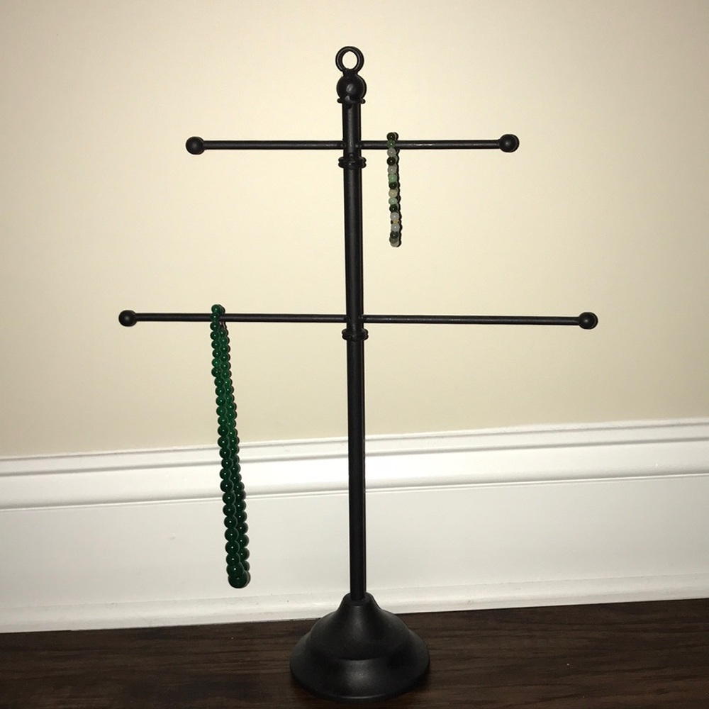 Brown Metal Jewelry stand